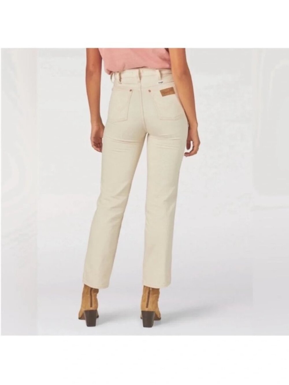 Wrangler Wild West 603 High Rise Straight leg jeans in Natural NWOT 31x28